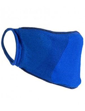 Result Anti-Bacterial Face Cover 1pk - Royal Blue
